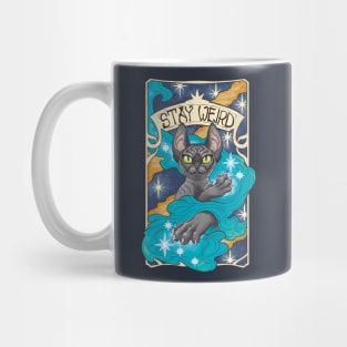 Stay Weird Sphynx Cat Mug